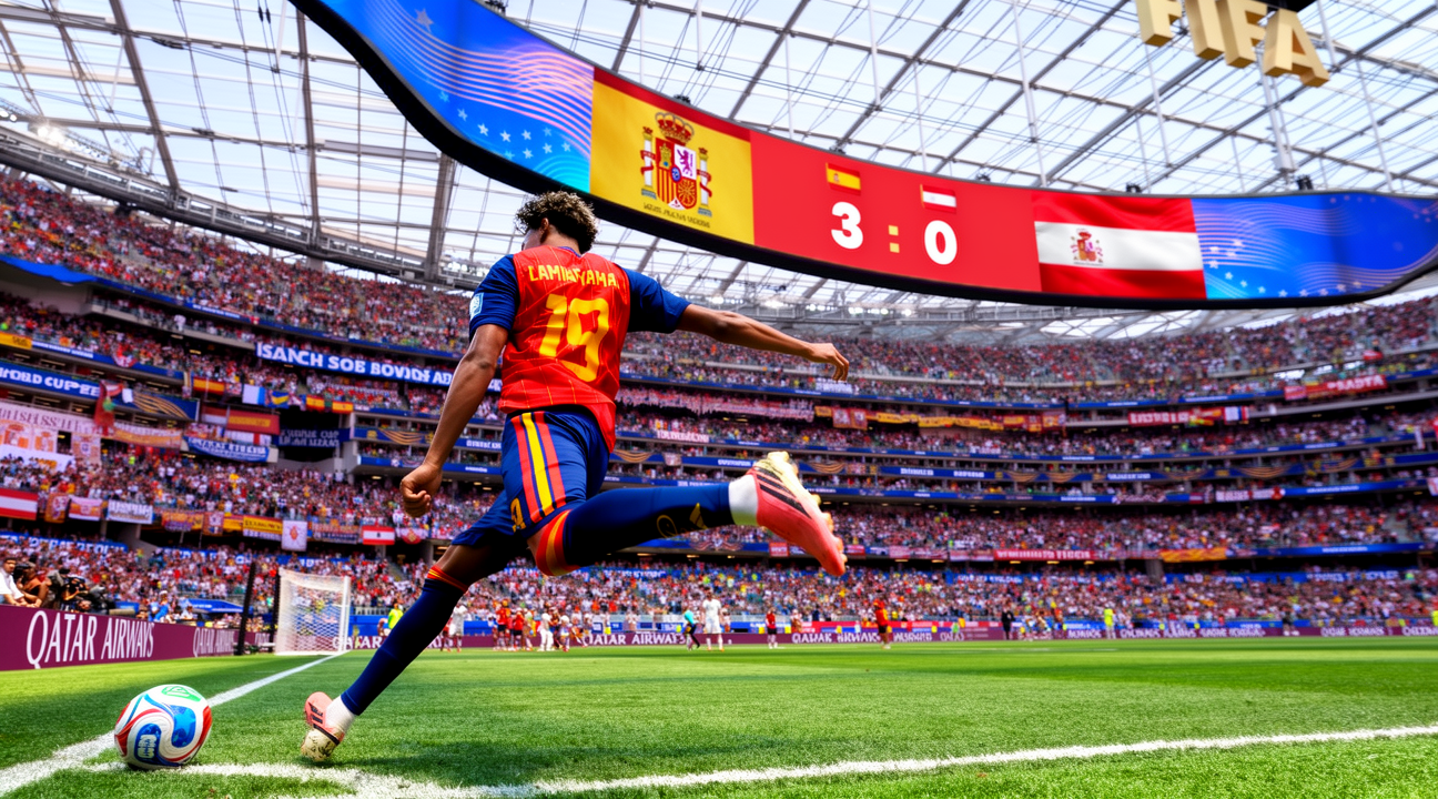 乐鱼体育，一站式娱乐首选！ - 西班牙3-0完胜奥地利！18岁小将拉米内·亚马尔：世界杯现在才开始 - 乐鱼体育
